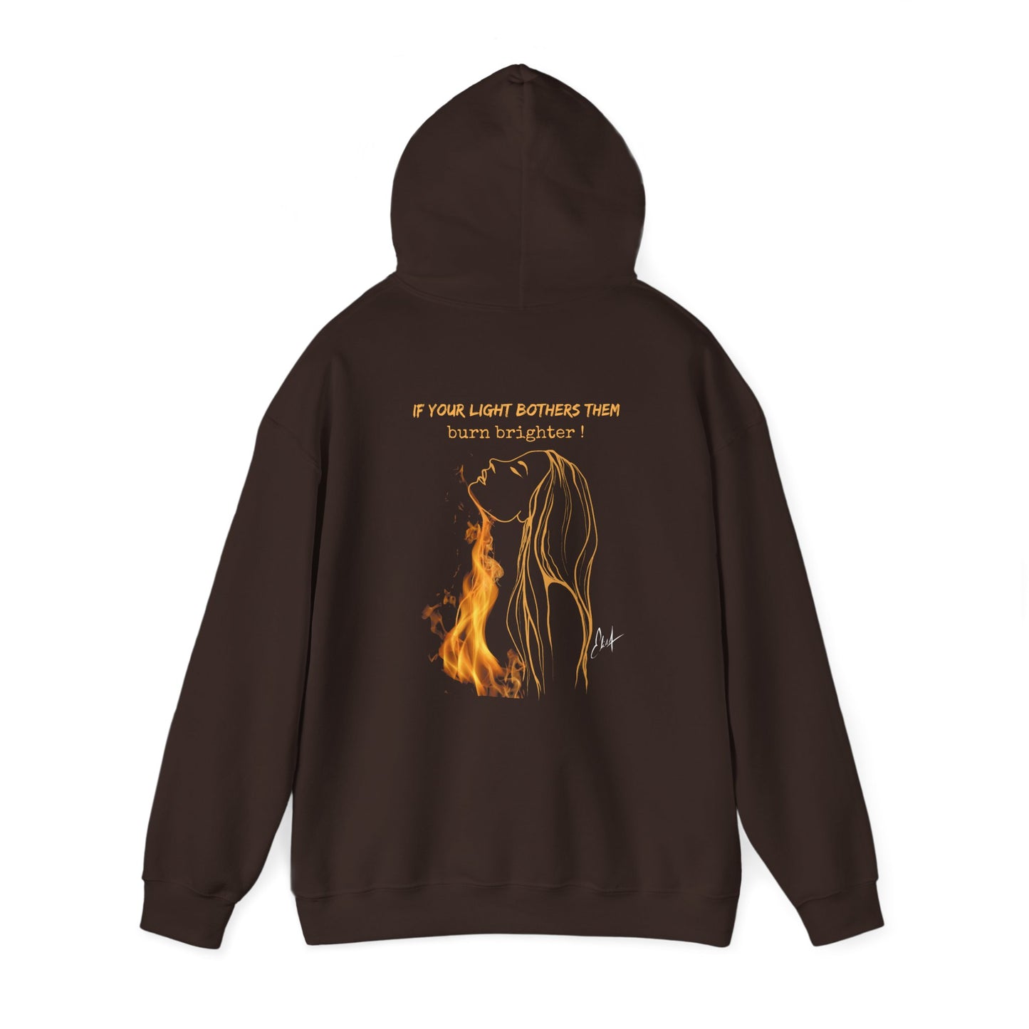 Coton ouaté - 'Burn Brighter ' Femme