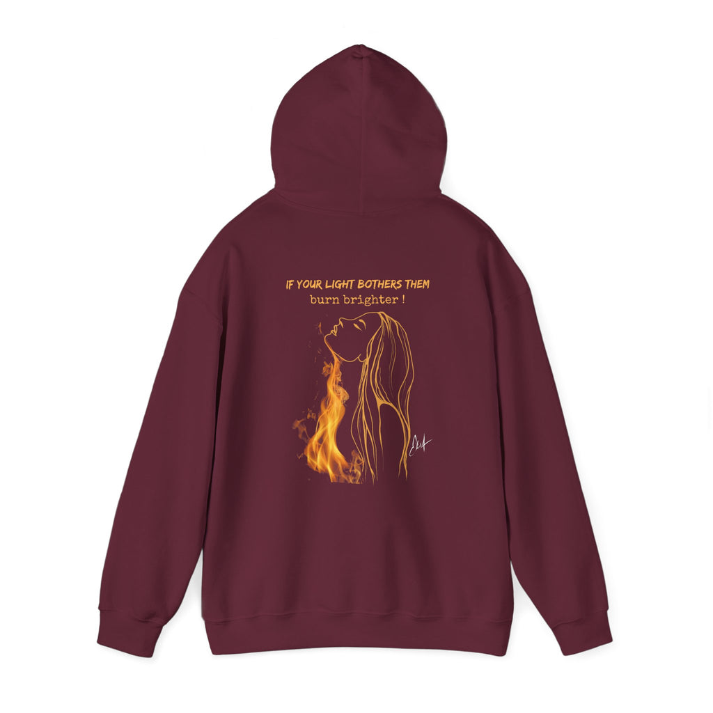 Coton ouaté - 'Burn Brighter ' Femme