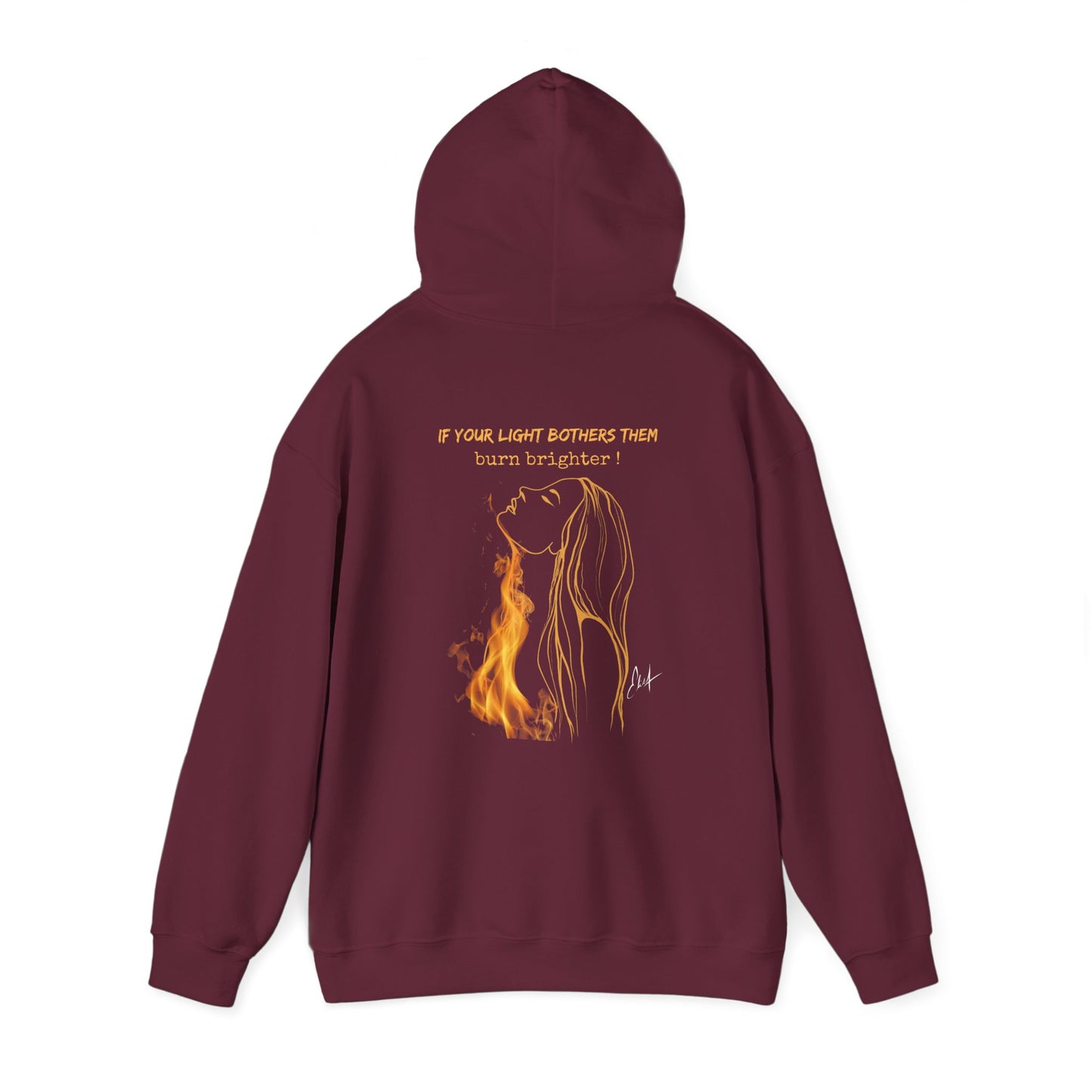 Coton ouaté - 'Burn Brighter ' Femme